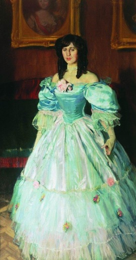 P. Sudkovskaya, 1906 (Boris Kostodiev) (1878-1927) 